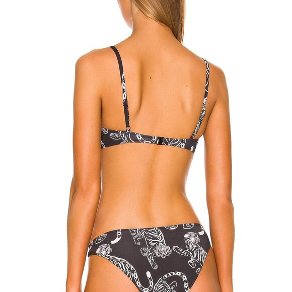 NWT Solid and Striped Eva Bikini Top - Picture 2 of 4